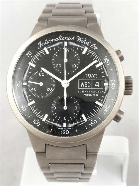 iwc gst titanio|IWC Gst Chronograph IW3707 .